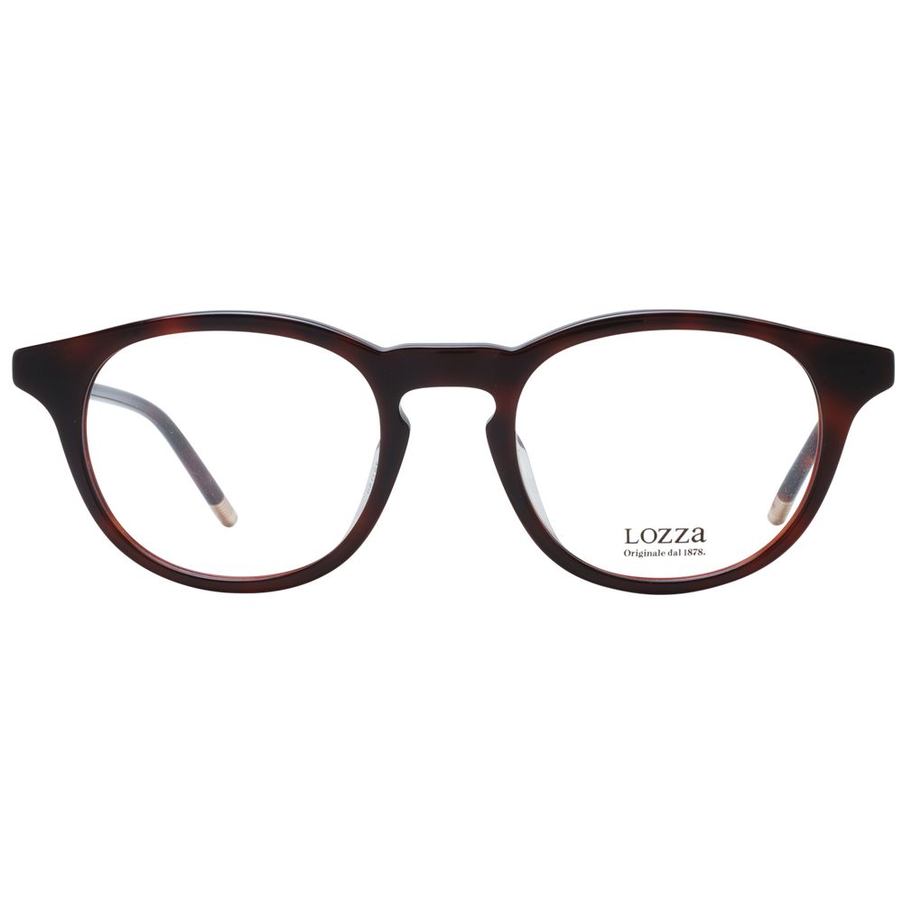 Lozza Brown Acetate & Plastic Glasses Frames