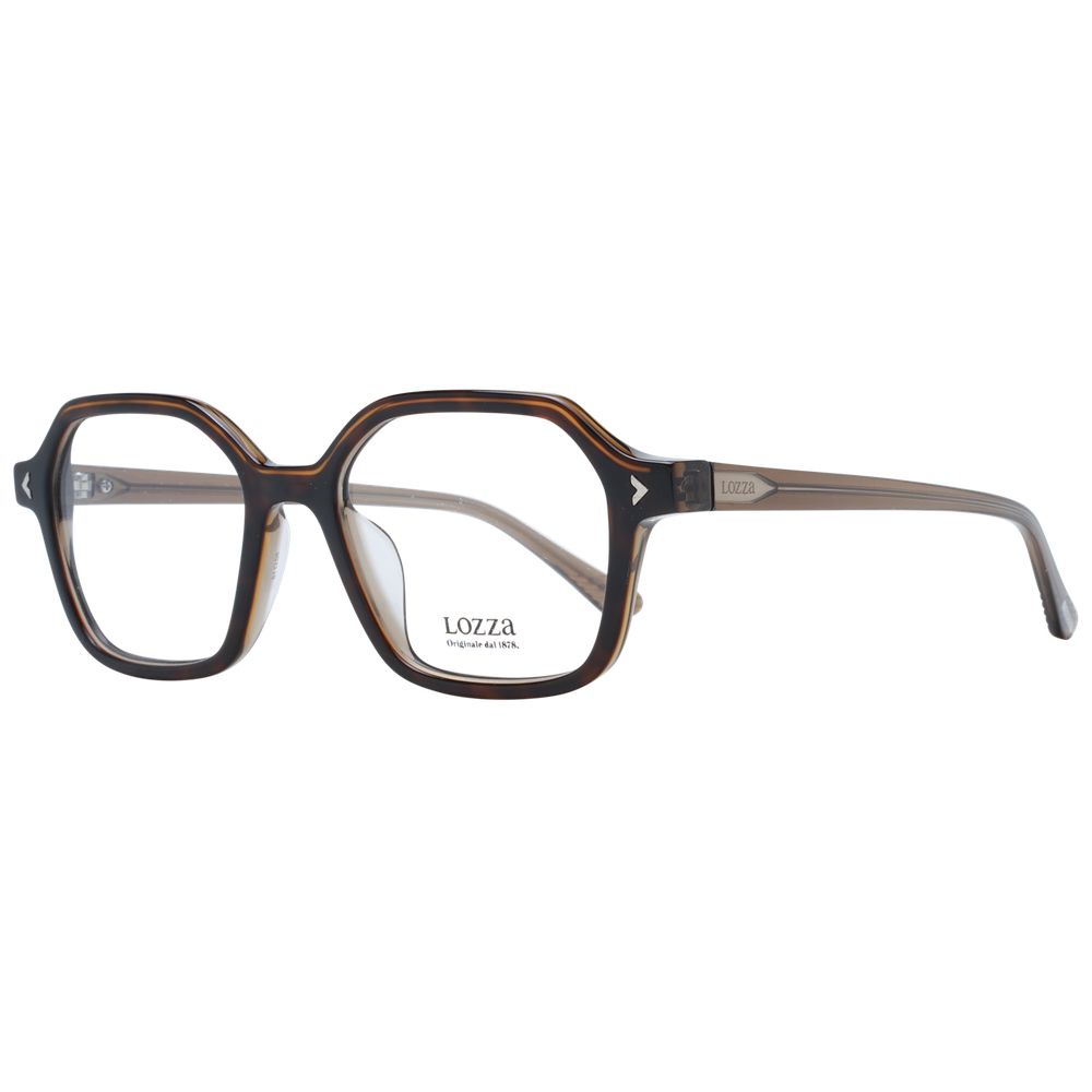 Lozza Brown Acetate & Plastic Glasses Frames