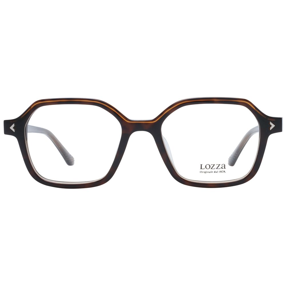 Lozza Brown Acetate & Plastic Glasses Frames