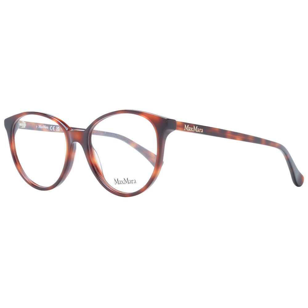 Max Mara Brown Plastic Glasses Frames