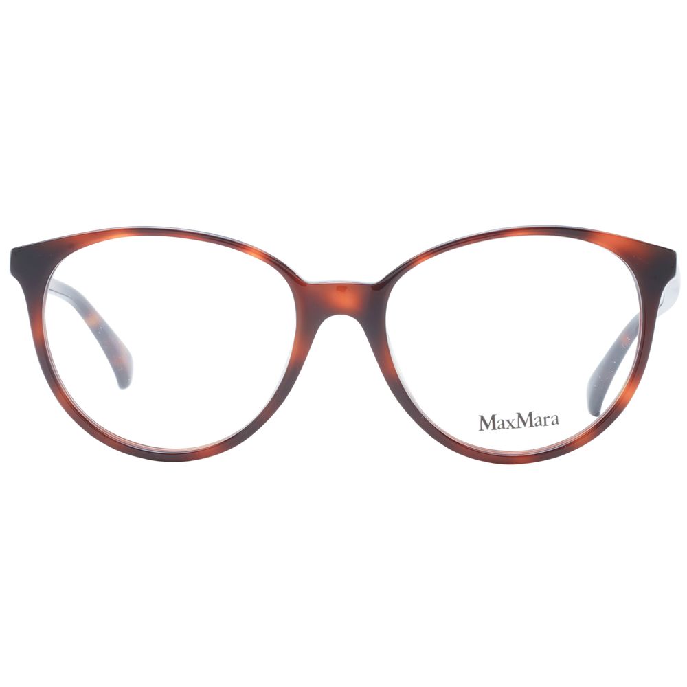 Max Mara Brown Plastic Glasses Frames