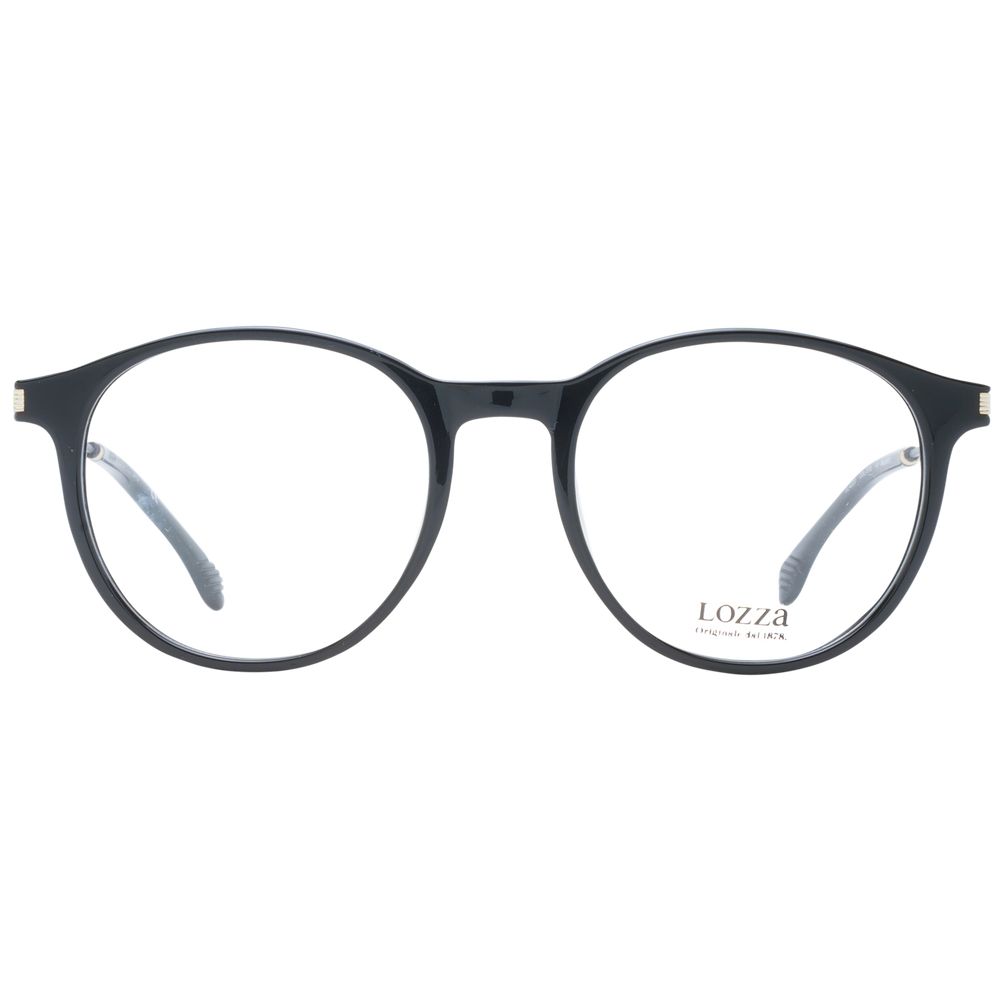 Lozza Black Acetate & Plastic Glasses Frames