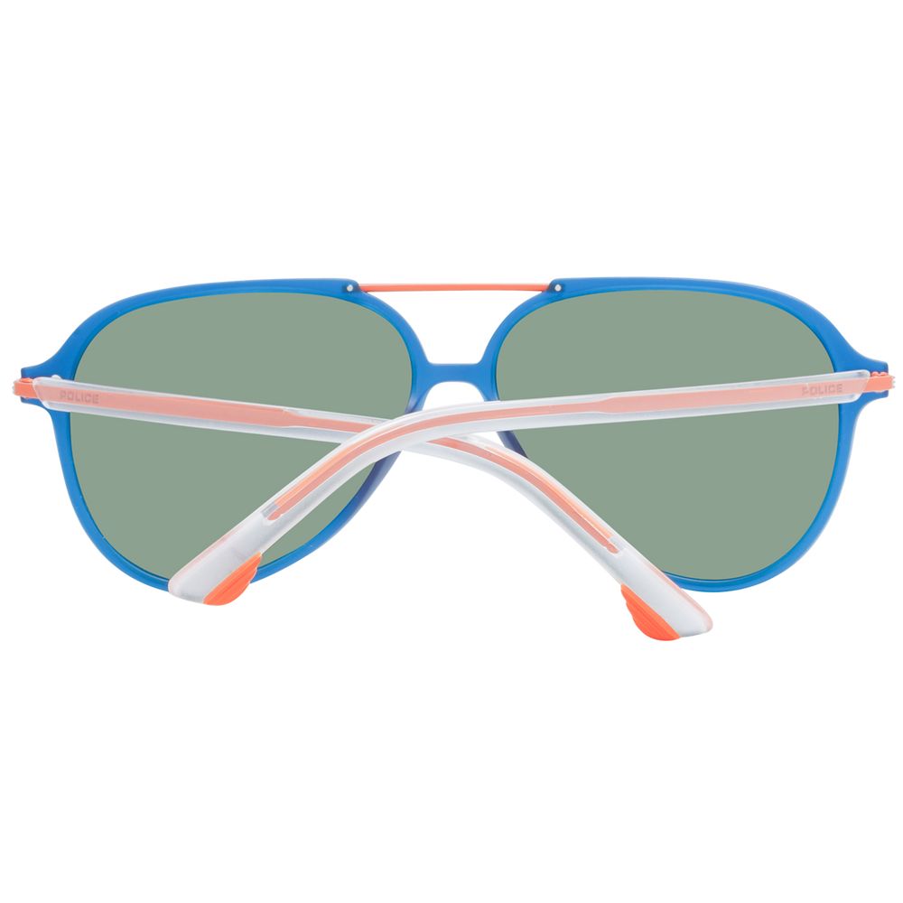 Police Blue Plastic Sunglasses - Eljoys Fashion 