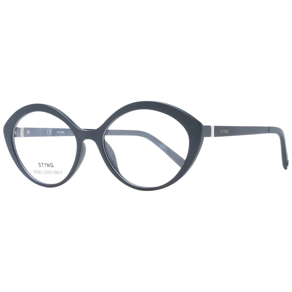 Sting Black Plastic Glasses Frames