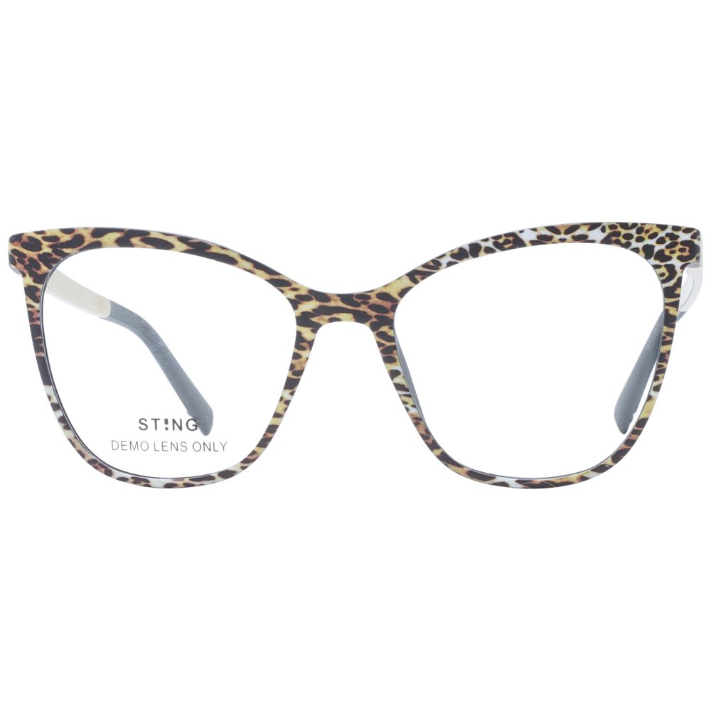 Sting Black Plastic Glasses Frames