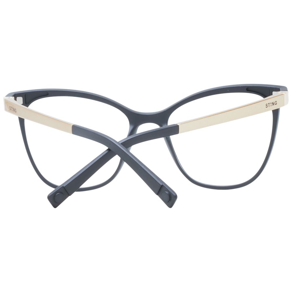 Sting Black Plastic Glasses Frames