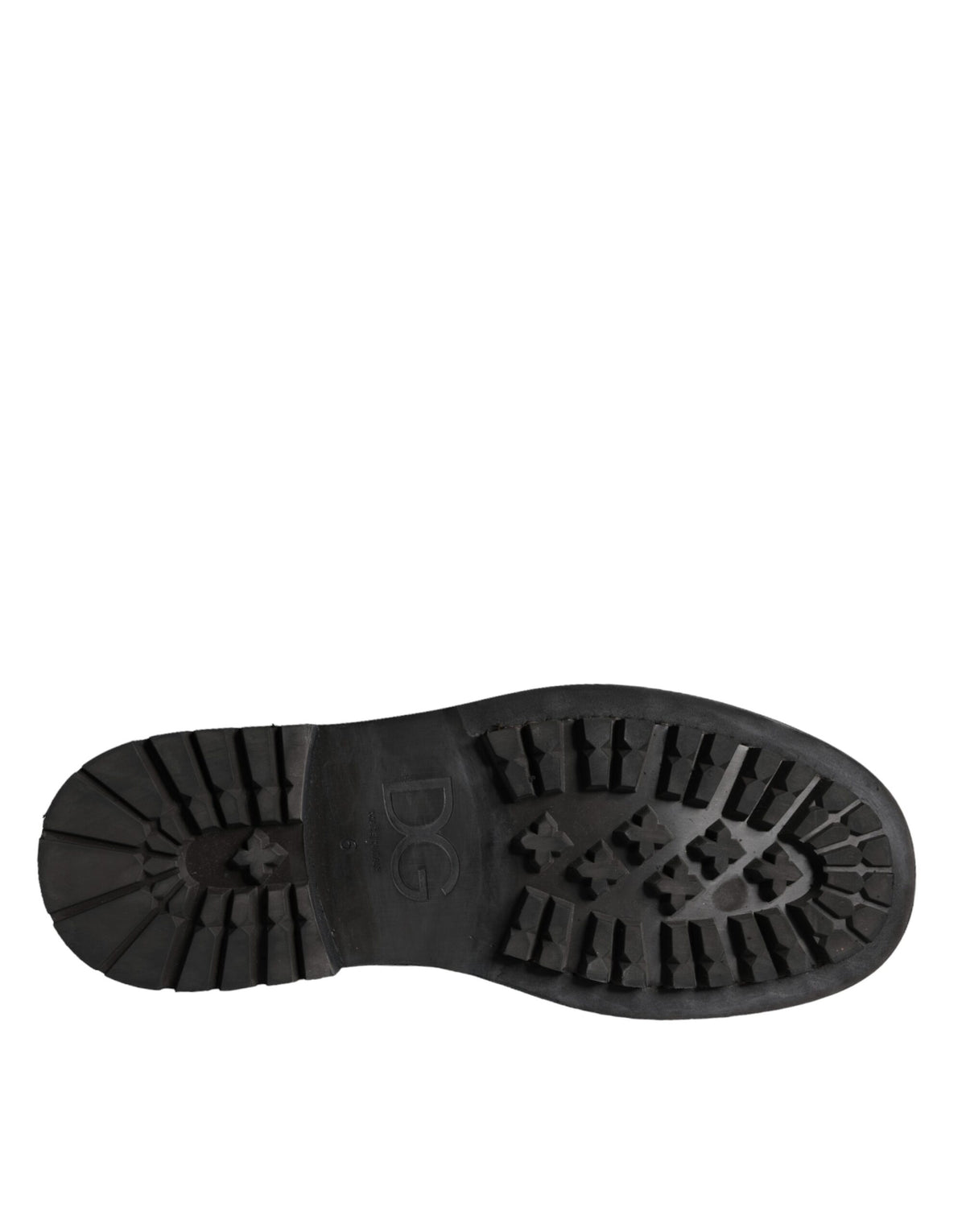 Dolce & Gabbana Black Lace Up Mid Calf Boots Men Shoes - Eljoys Fashion 