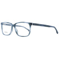 Hugo Boss blue acetate glasses frames with sleek design and clear lenses, stylish eyewear for modern fashion.