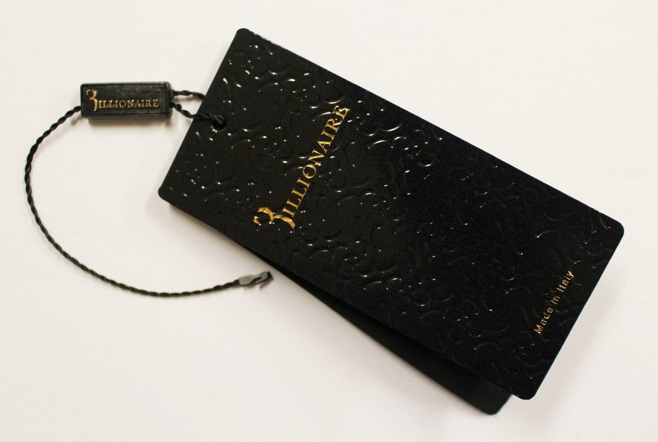 Billionaire Italian Couture Brown Leather Bifold Wallet Billionaire Italian Couture