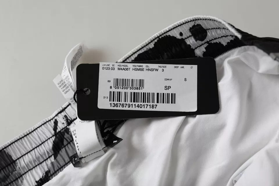 Dolce & Gabbana Multicolor Camouflage DG Logo Beachwear Shorts Swimwear Dolce & Gabbana