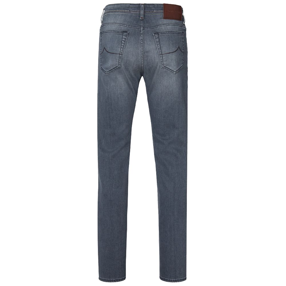 Jacob Cohen Blue Cotton Men Jeans Jacob Cohen