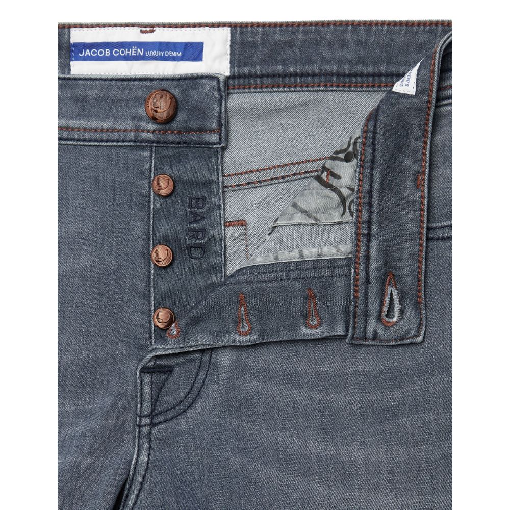 Jacob Cohen Blue Cotton Men Jeans Jacob Cohen