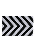 Dolce & Gabbana Black White Gold Frame Clutch Evening Party Purse Bag - Eljoys Fashion 