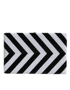 Dolce & Gabbana Black White Gold Frame Clutch Evening Party Purse Bag - Eljoys Fashion 