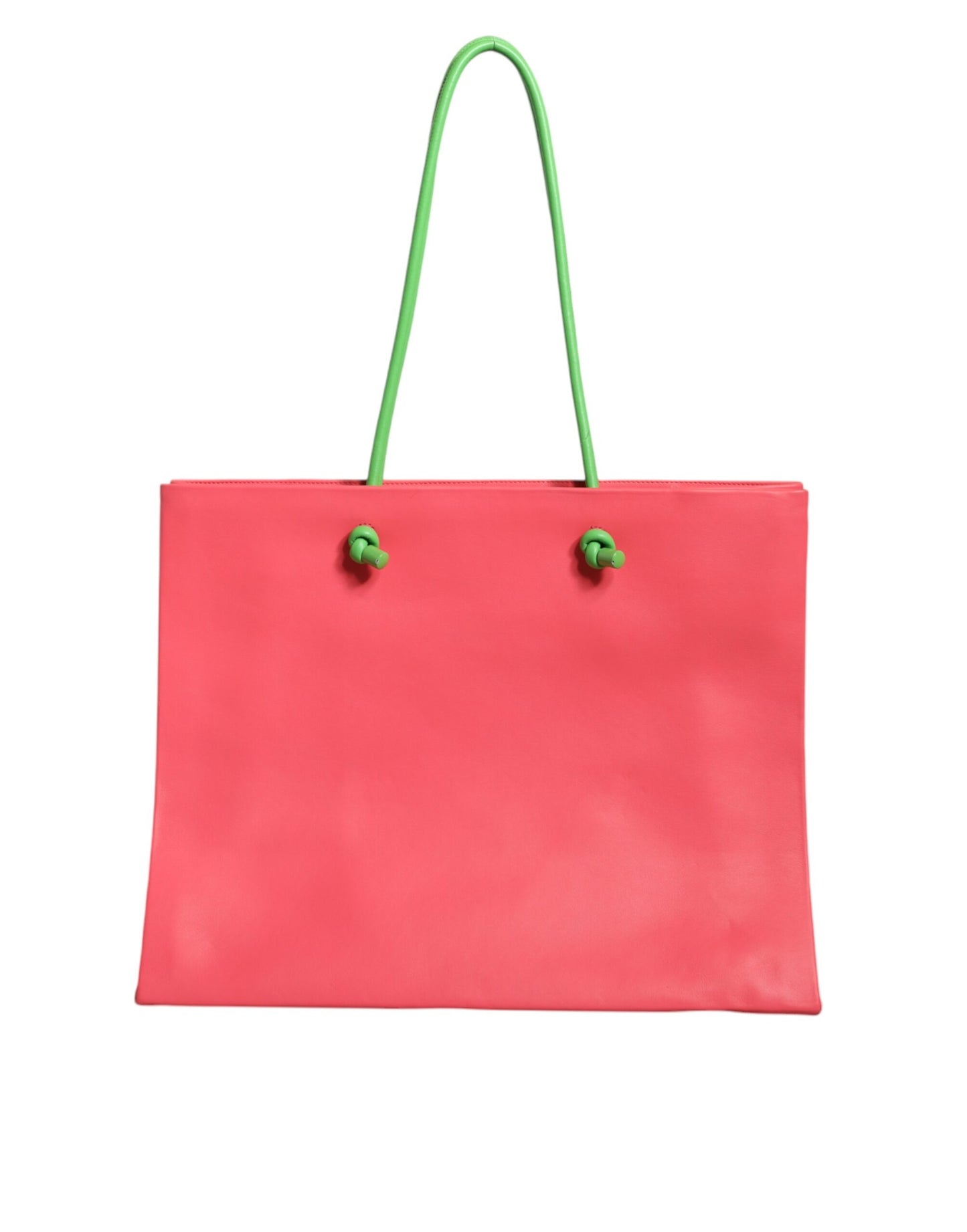 Alberta Ferretti Pink Leather Weekend Wednesday Shopping Tote Bag Alberta Ferretti