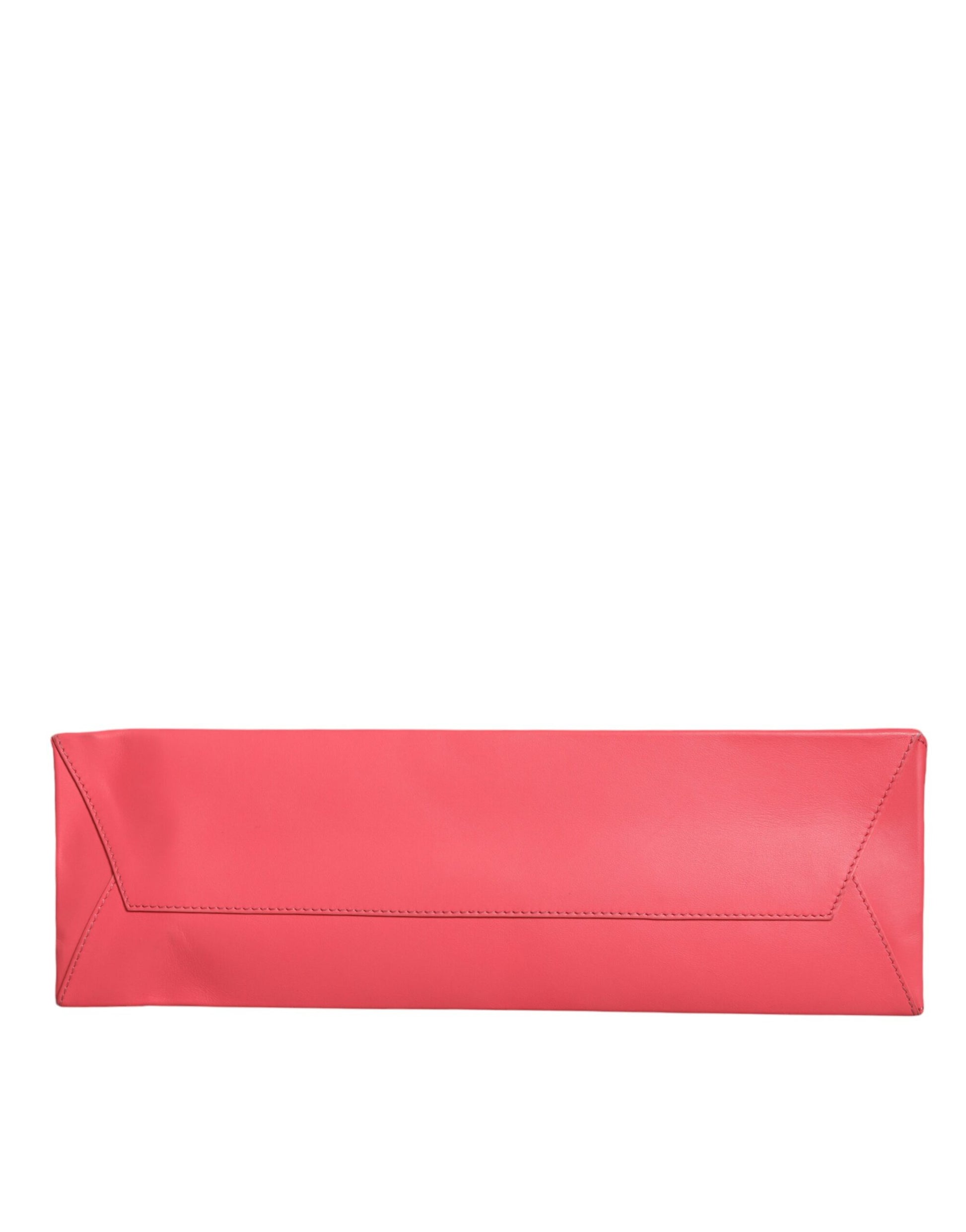 Alberta Ferretti Pink Leather Weekend Wednesday Shopping Tote Bag Alberta Ferretti