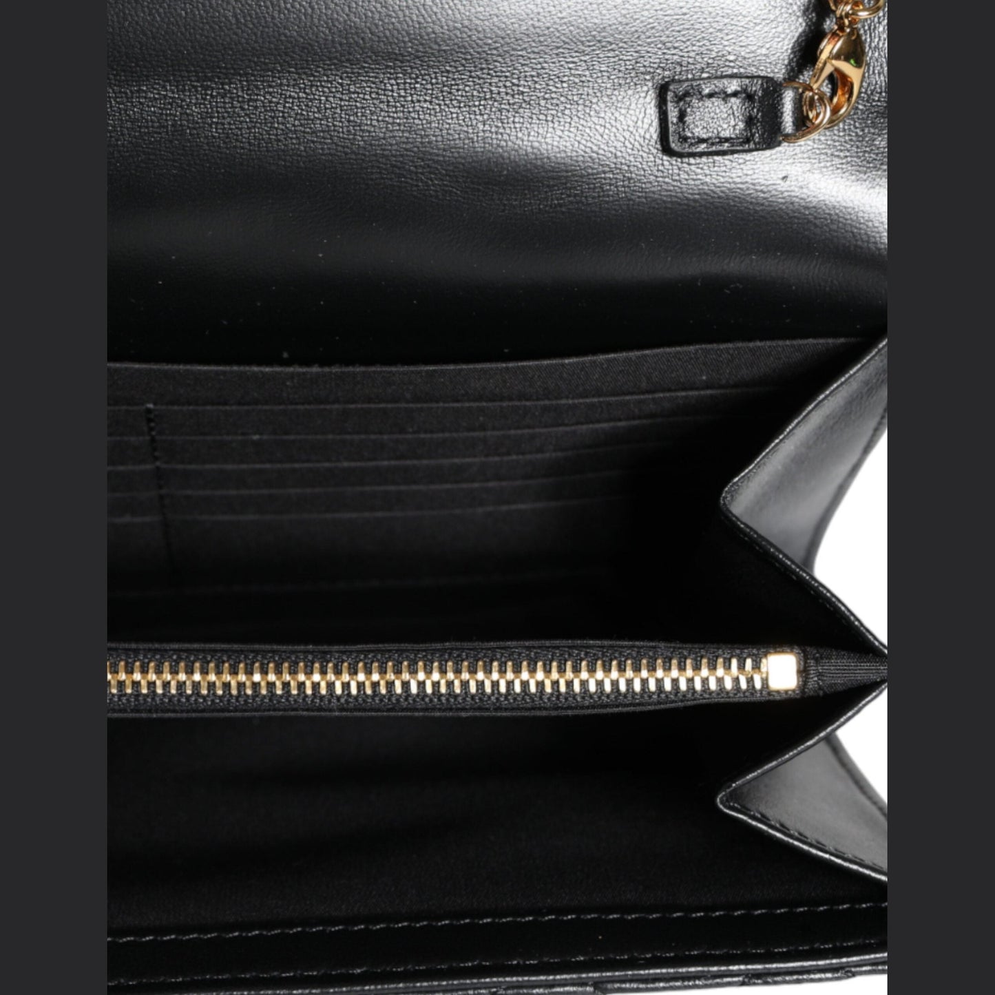 Versace Black Quilted Nappa Leather Crossbody Shoulder Bag Versace