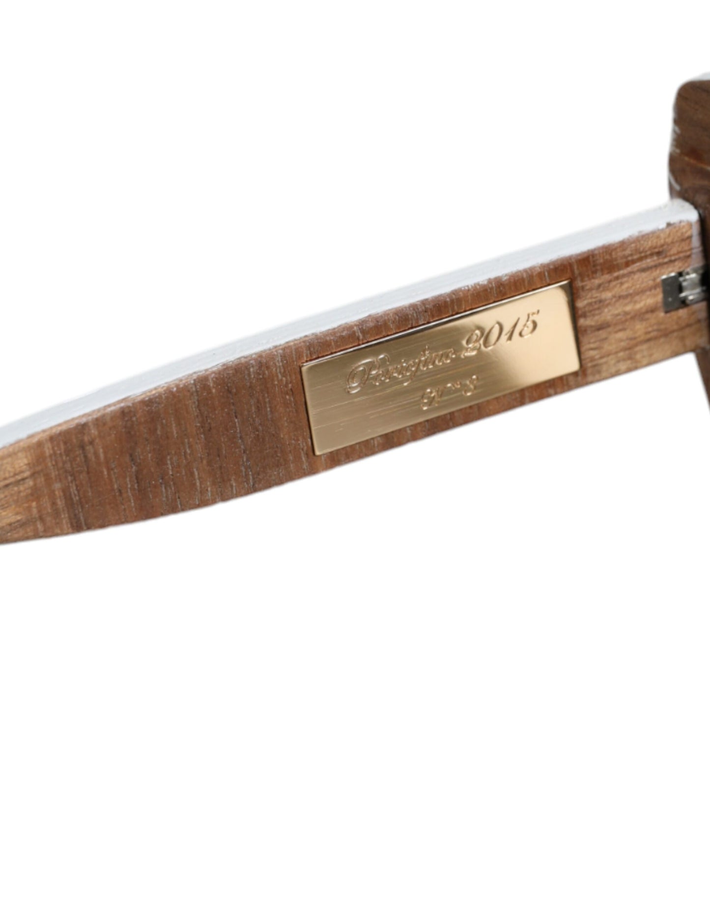 Dolce & Gabbana Multicolor Wood Crystal Brass Frame Floral Hand Paint Sunglasses Dolce & Gabbana