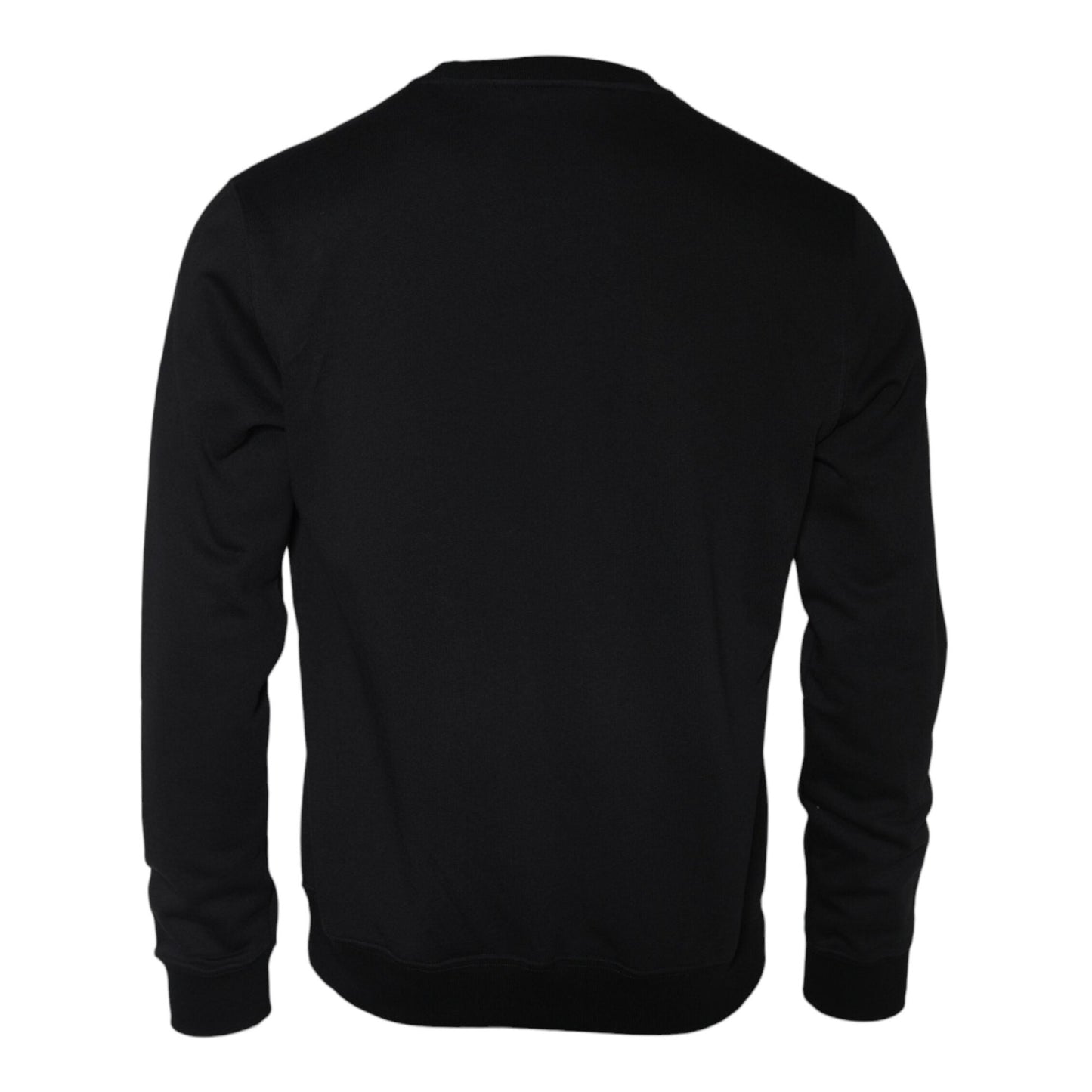 Versace Black Medusa Fleece Cotton Crew Neck Sweatshirt Sweater Versace
