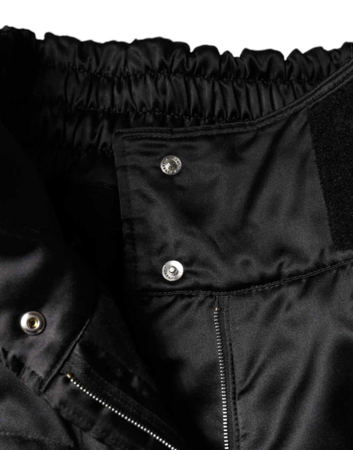 Dolce & Gabbana Black Quilted High Waist Women Boot Cut Pants - Eljoys Fashion 