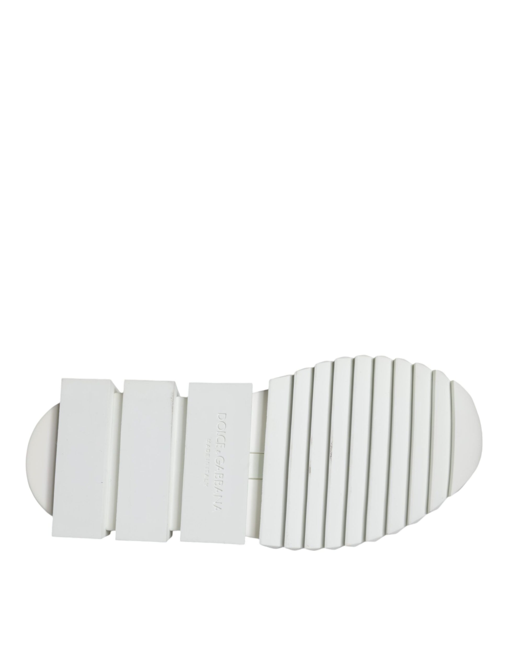 Dolce & Gabbana White Mesh Sorrento Trekking Sneakers Shoes Dolce & Gabbana