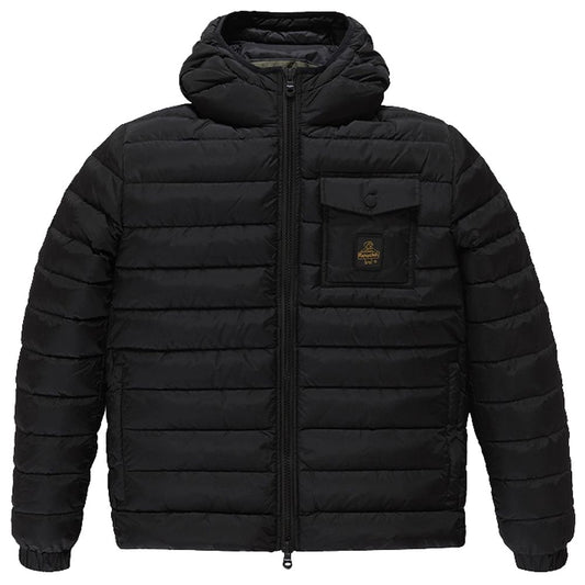 Refrigiwear Black Nylon Men's Jacket Refrigiwear