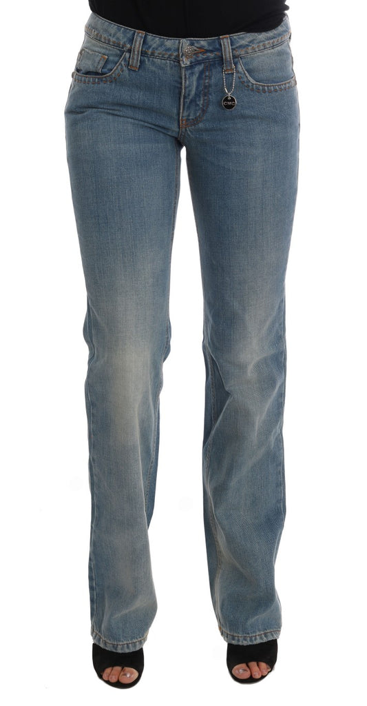 Costume National Blue Wash Cotton Classic Jeans Costume National