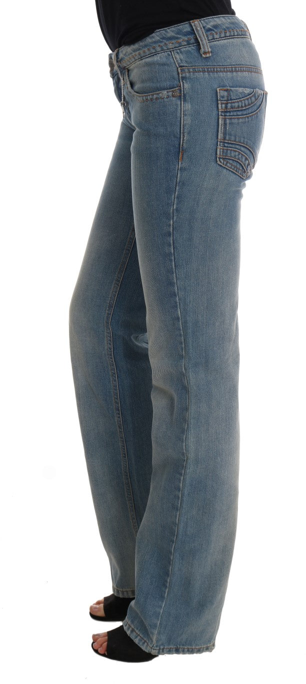 Costume National Blue Wash Cotton Classic Jeans Costume National