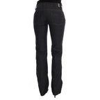 Dark blue Cotton classic fit jeans by Costume National, showing front view with pockets and belt loops.