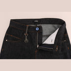 Costume National Blue Cotton Stretch Slim Fit Jeans