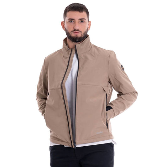 Refrigiwear Beige Nylon Jacket Refrigiwear