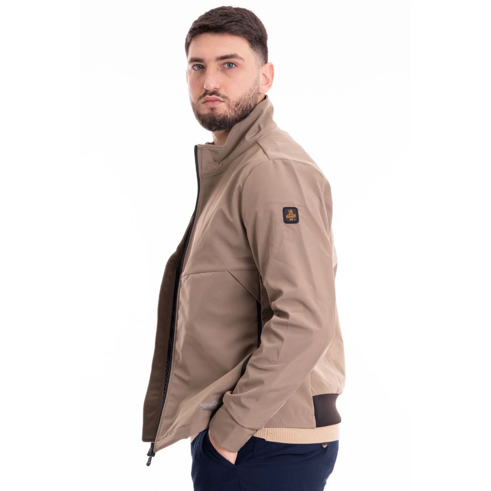 Refrigiwear Beige Nylon Jacket Refrigiwear