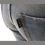 Costume National Blue Cotton Stretch Denim Jeans