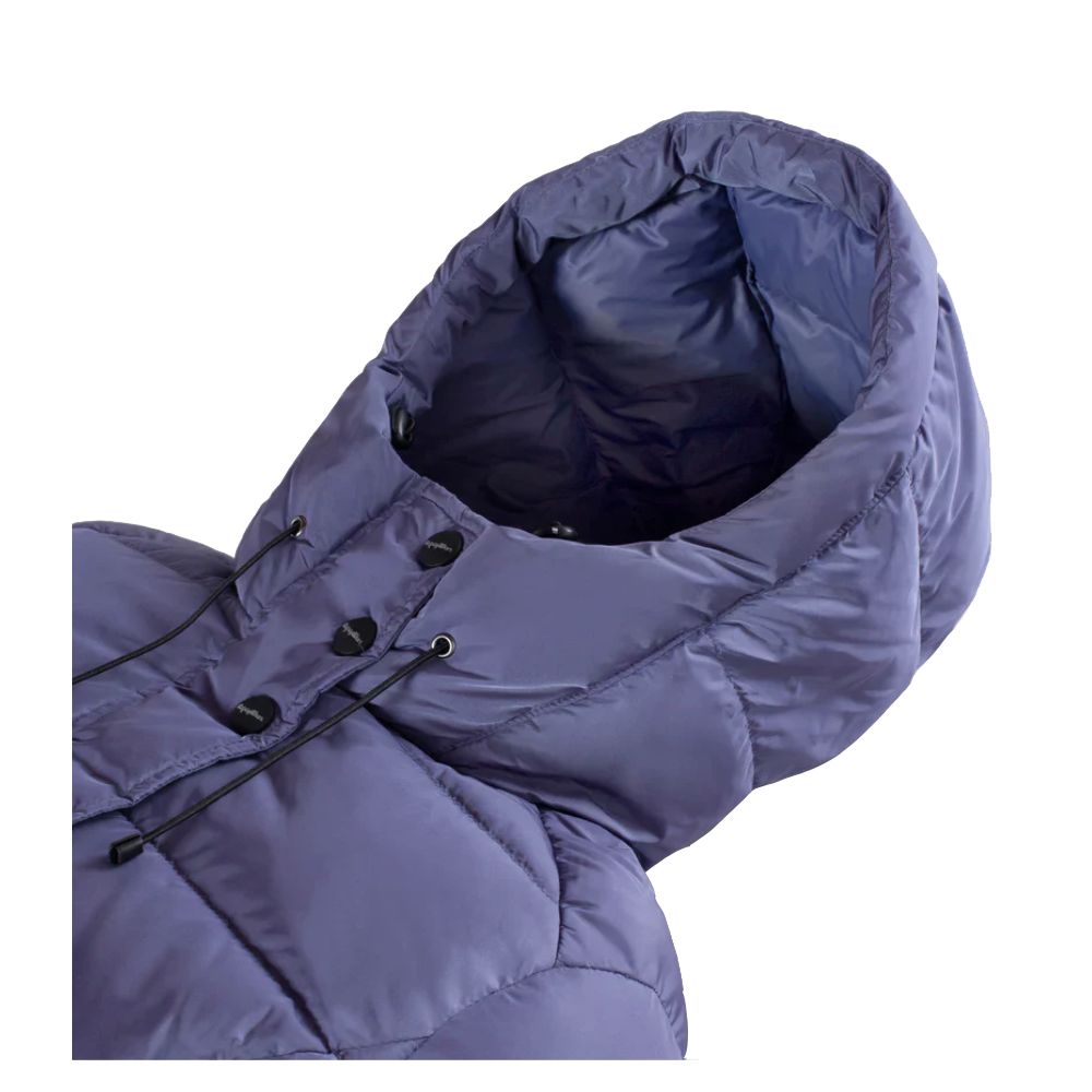 Refrigiwear Purple Nylon Jackets & Coat Refrigiwear