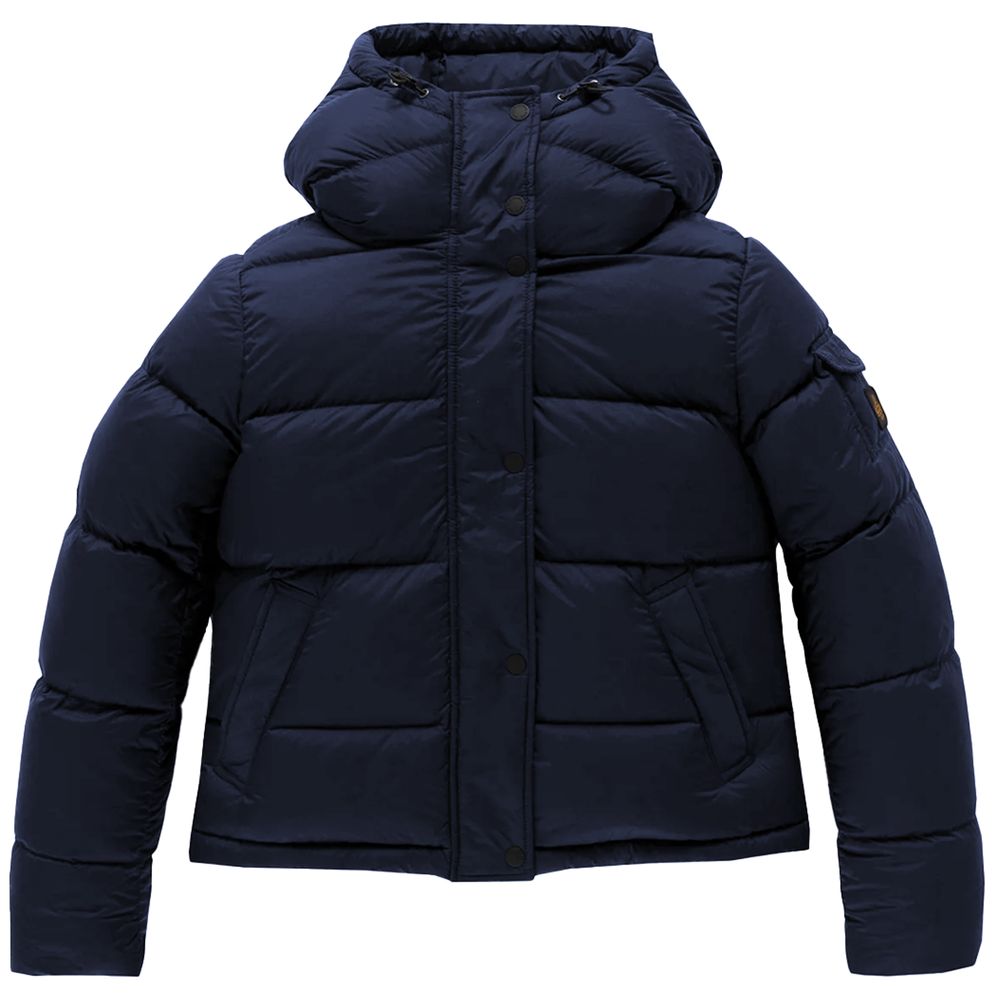 Refrigiwear Blue Polyester Jackets & Coat Refrigiwear