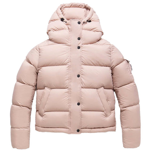 Refrigiwear Pink Polyester Jackets & Coat Refrigiwear