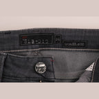 Acht Gray Cotton Slim Fit Denim Jeans