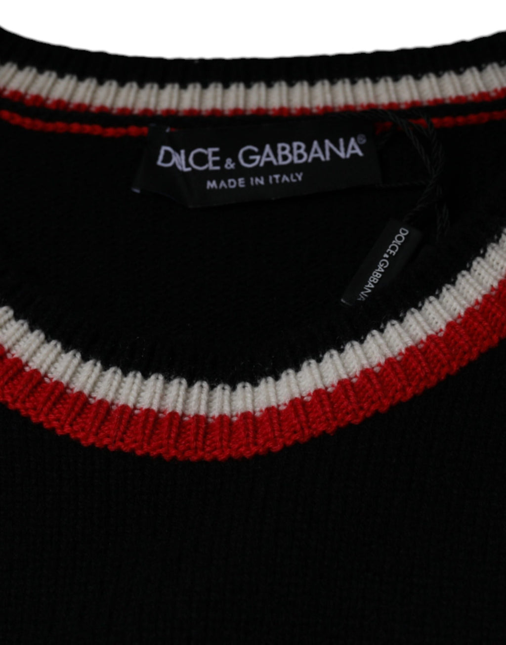 Dolce & Gabbana Black Cashmere Pig of the Year Pullover Sweater - Eljoys Fashion 