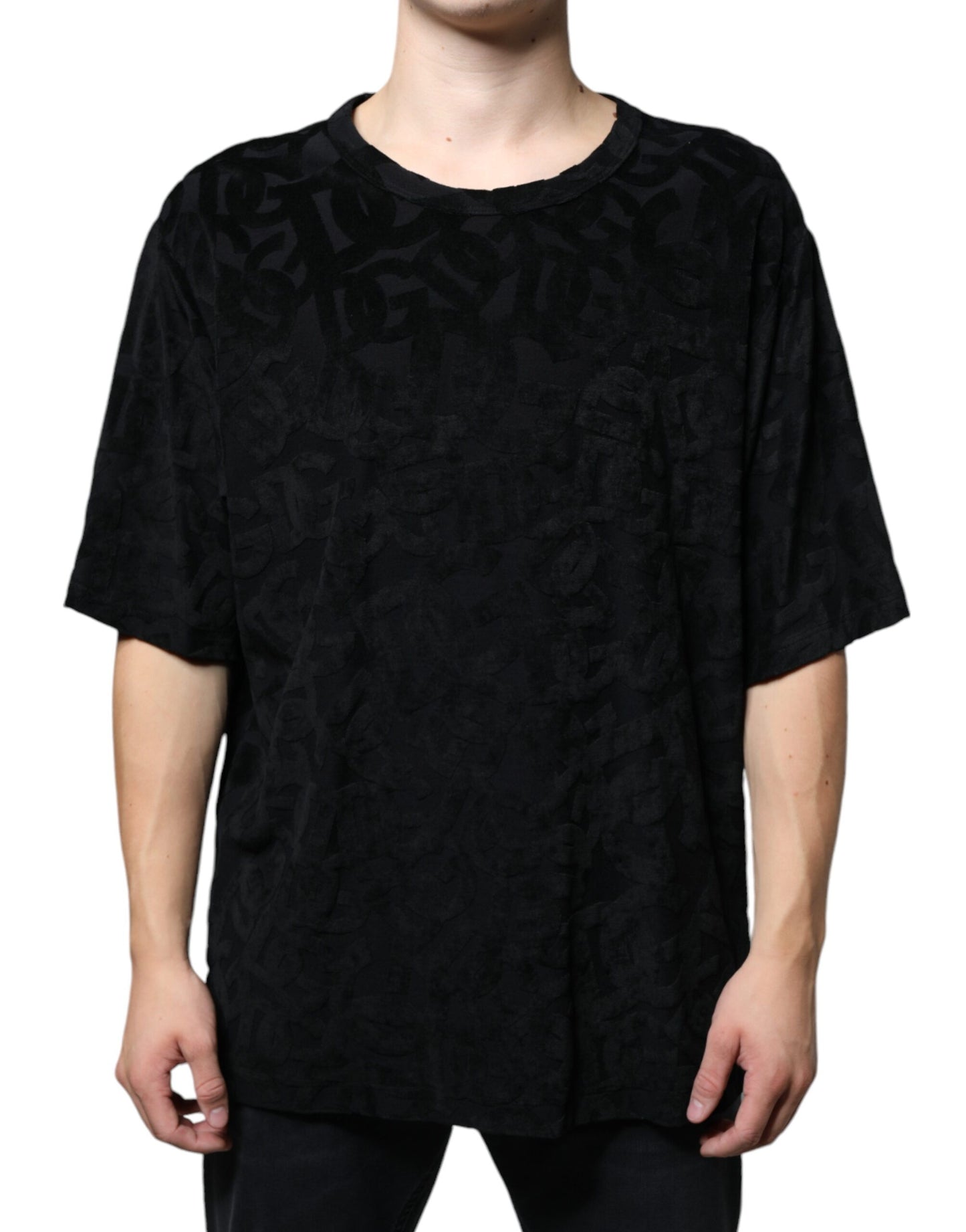 Dolce & Gabbana Black DG Mania Logo Print T-shirt Dolce & Gabbana