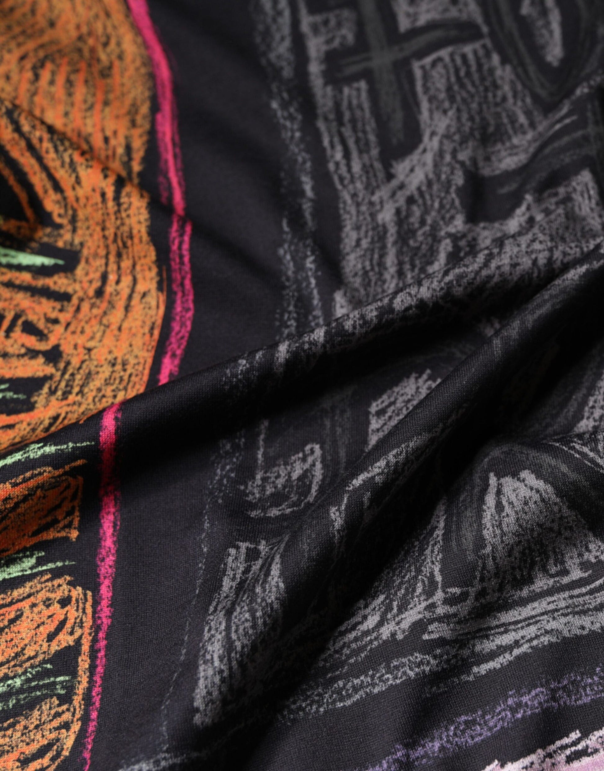 Dolce & Gabbana Multicolor Graphic Print Cotton T-shirt Dolce & Gabbana