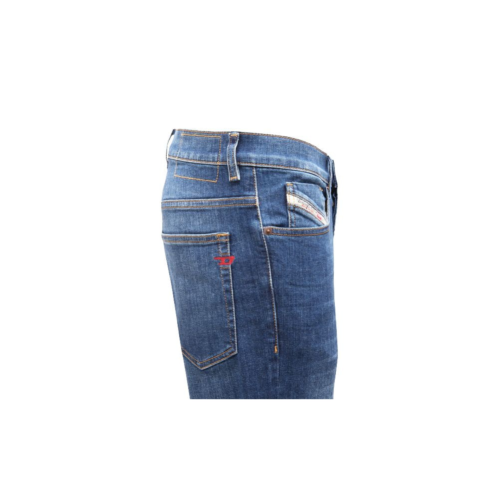 Diesel Blue Cotton Jeans & Pant Diesel