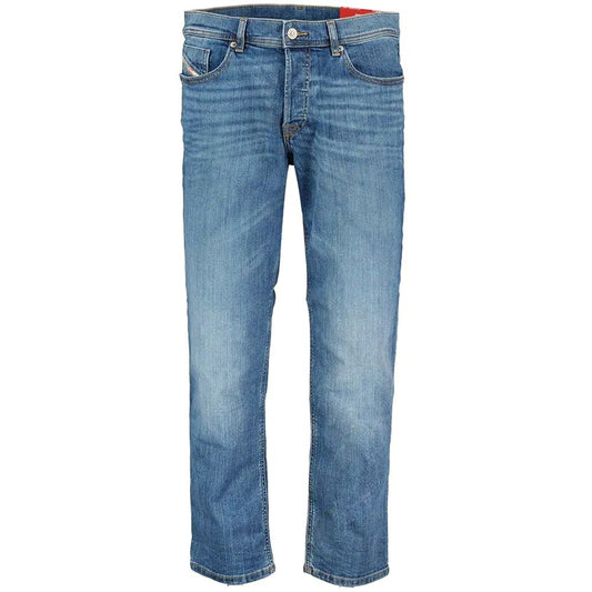 Diesel Blue Cotton Jeans & Pant Diesel