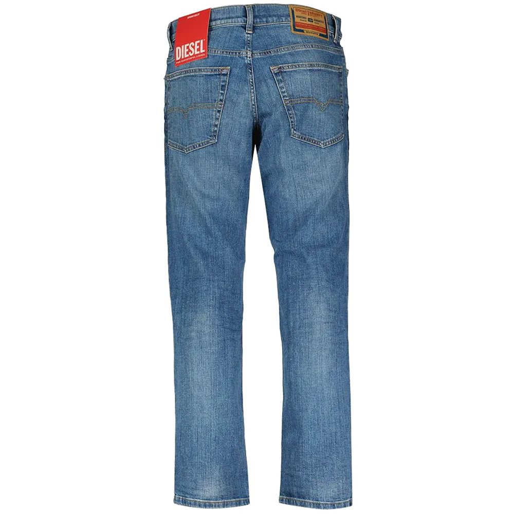 Diesel Blue Cotton Jeans & Pant Diesel