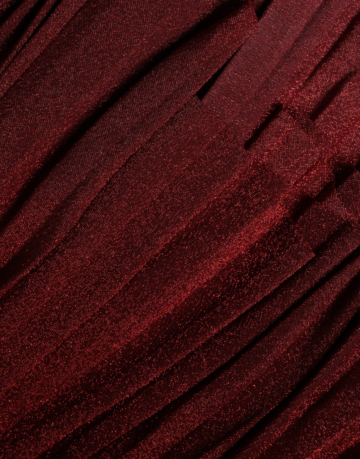 Dolce & Gabbana Red One Shoulder Pleated A-line Mini Dress Dolce & Gabbana