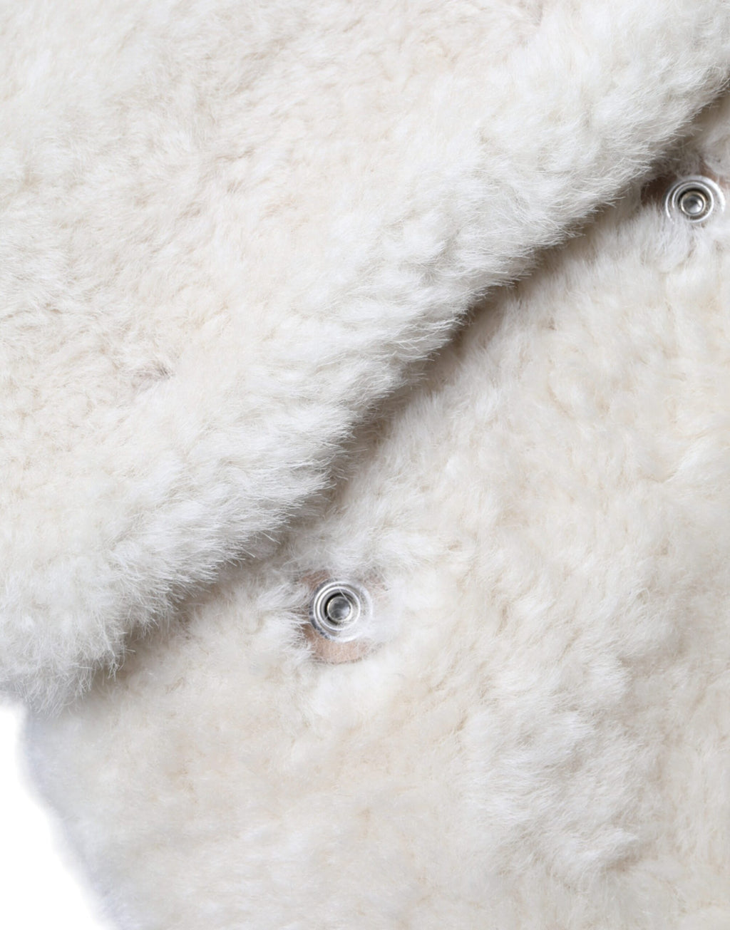 Burberry White WARRENFORD Shearling Leather Vest Coat Jacket - Eljoys Fashion 
