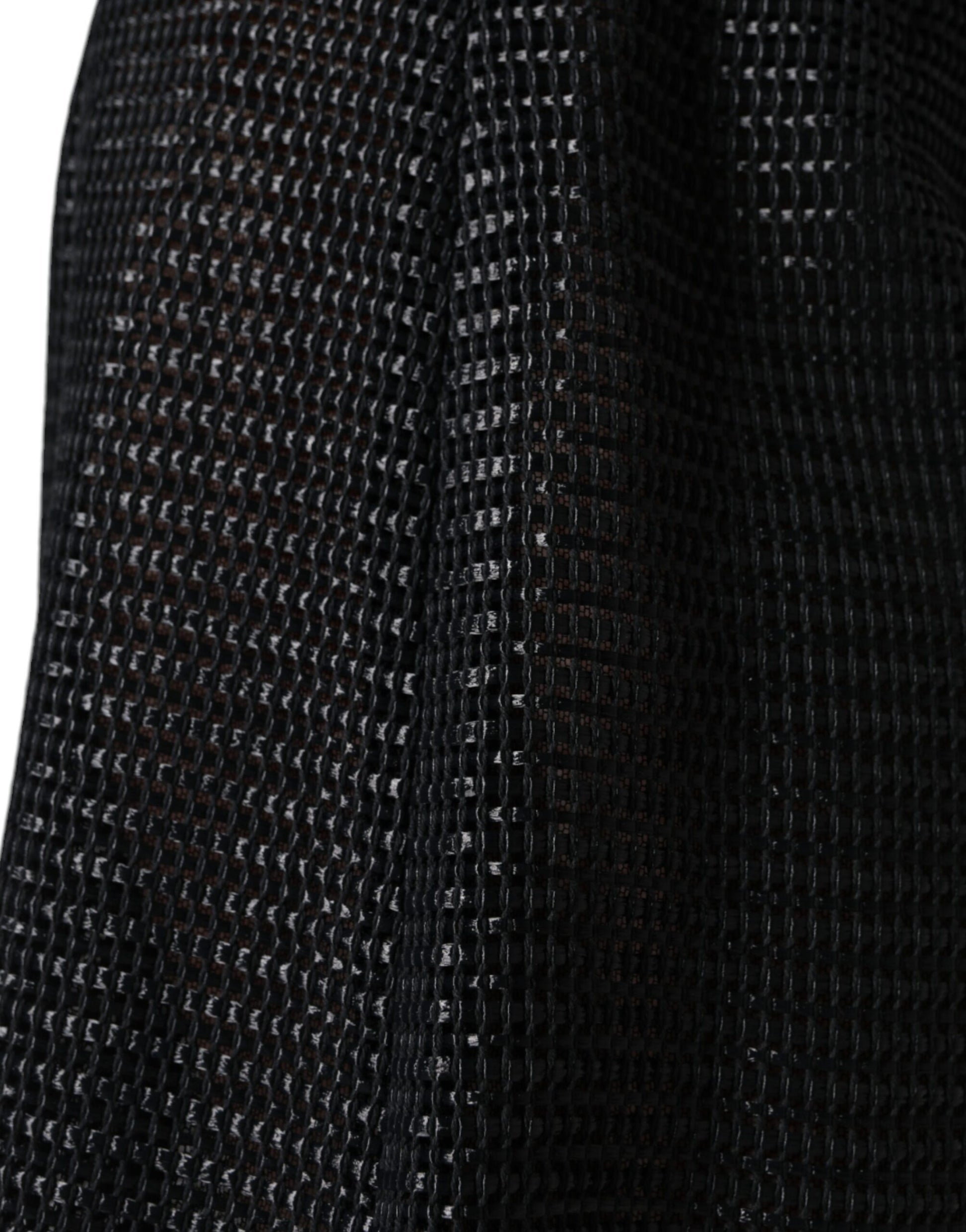 Dolce & Gabbana Black Viscose High Waist Pencil Cut Skirt Dolce & Gabbana