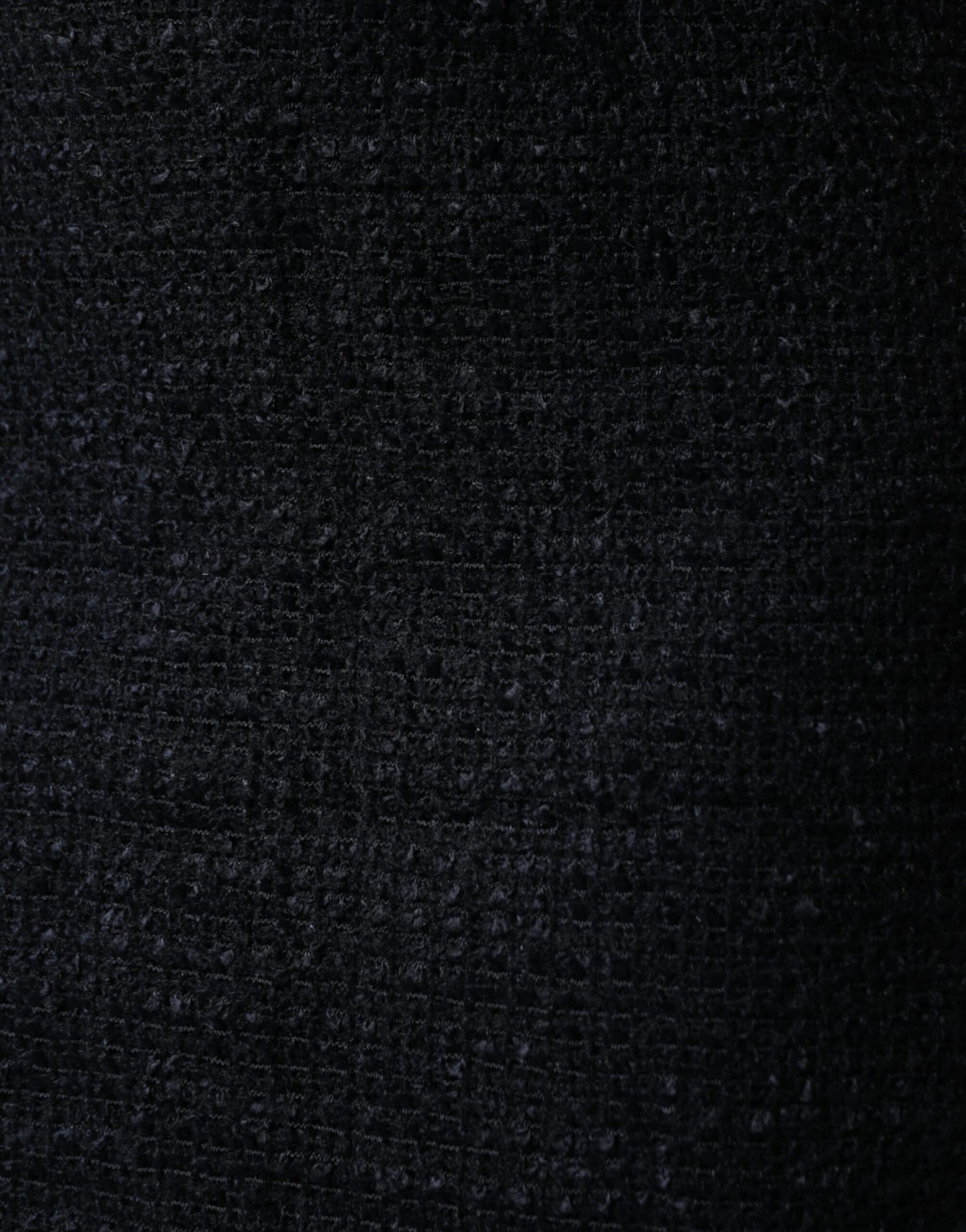 Dolce & Gabbana Black Virgin Wool Pencil Cut Midi Skirt Dolce & Gabbana