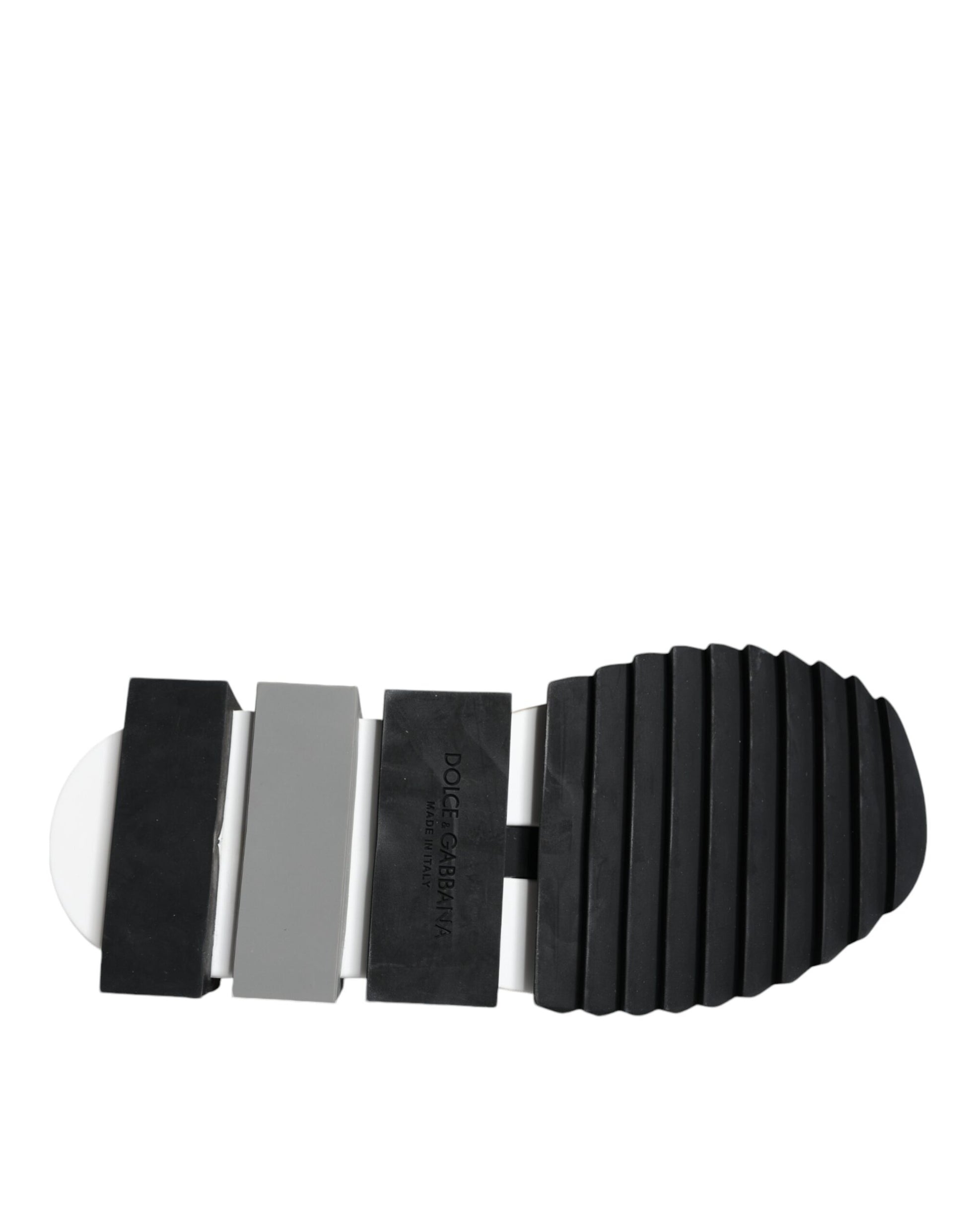 Dolce & Gabbana Black White Sorrento Low Top Sneakers Shoes Dolce & Gabbana