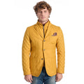 Roberto Pepe Luxury Yellow Wool Men Jacket
