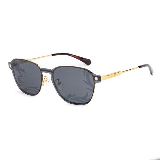 Polaroid Gold Metal Sunglasses Polaroid